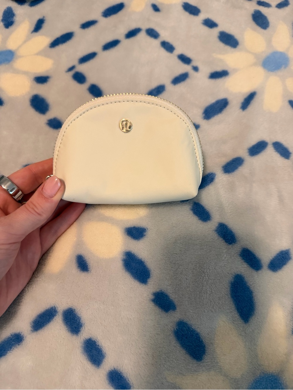lululemon athletica Small Zip Coin Pouch From a Dual Wallet Wristlet